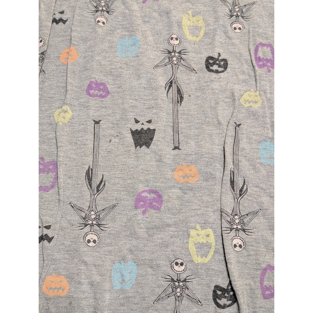 Disney Nightmare Before Christmas Jack Skellington Sleep Shirt Grey 2X LZ41910GD - Picture 2 of 6